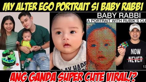 MY ALTER EGO PORTRAIT SI BABY RABBI SUPER ANG CUTE VIRAL KALINGAP