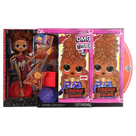 Lol Surprise Omg Remix Rock Ferocious Fashion Doll With Surprises