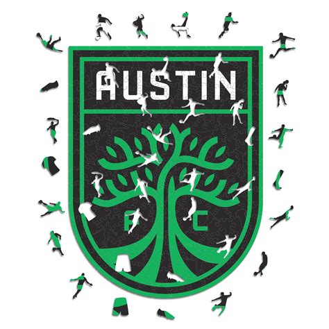 Austin FC® Logo - Wooden Puzzle – Iconic Puzzles