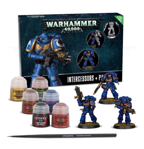 Warhammer Intercessors Paint Set Karkkainen Verkkokauppa