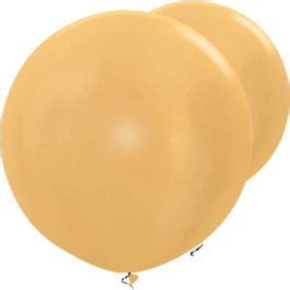 Metallic Gold Giant Balloons Latex Pk Party Delights