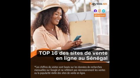 Top Des Sites De Vente En Ligne Au S N Gal Classement Par Kaymu Sn