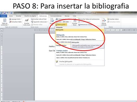 Como Citar Con Norma Apa 6 Edición En Microsoft Word