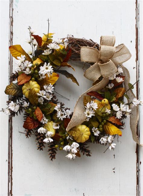 Gold And Copper Tones To Adorn Your Door Fall Crafts Holiday Crafts