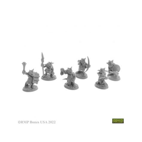 Ratpelt Kobold Warriors Von Reaper Aus Reaper Bones Usa Dungeon D