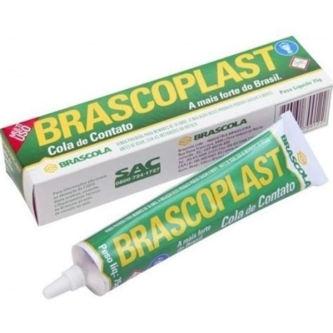 Cola De Contato Brascoplast 17g Brascola 75g Cola De Sapateiro