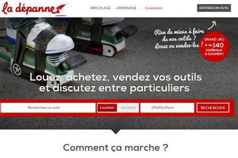 monsieur bricolage lance la depanne site de location  vente doutils