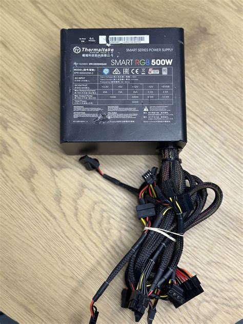 Блок живлення Thermaltake Smart RGB 500W ATX PS SPR 0500NHSAWE 1 970