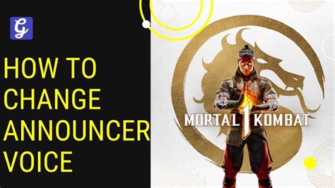 How To Change Announcer Voice In Mortal Kombat Mk Youtube