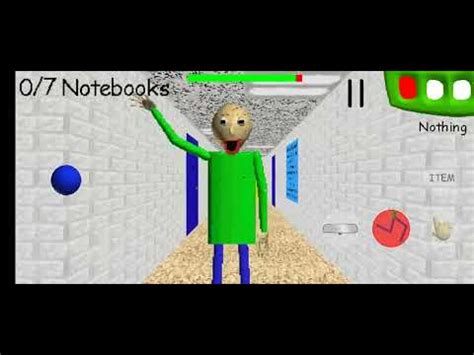 Playing Baldi Basics Youtube