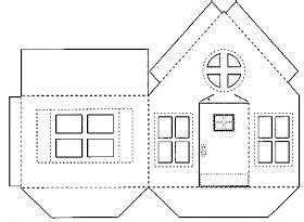 Dobradura De Casinha Para Imprimir - 100 Mais Dobradura De Casinha Para Imprimir Imagens Para | Paper house ...