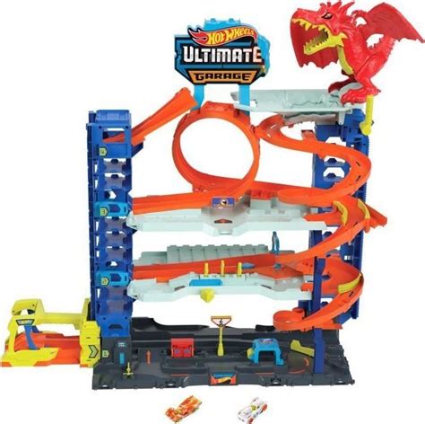 Hot Wheels Zestaw City Mega Gara Atak Smoka Morele Net