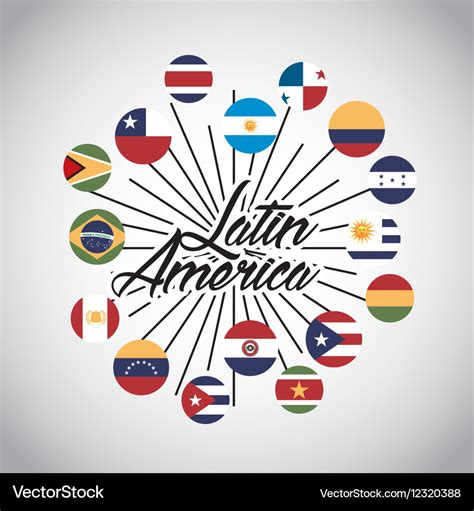 Latin america design Royalty Free Vector Image