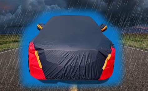Amazon.com: Car Cover Waterproof All Weather for Automobiles, 6 Layers ...