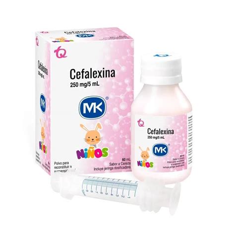 Cefalexina Mk Mg Ml Frasco X Ml