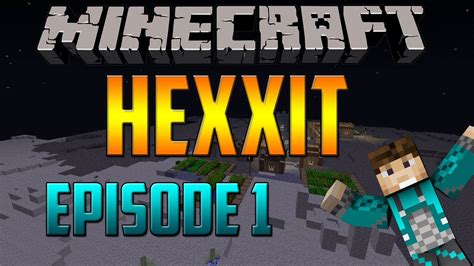 Minecraft Hexxit Survival Епизод 1 Запознаване YouTube