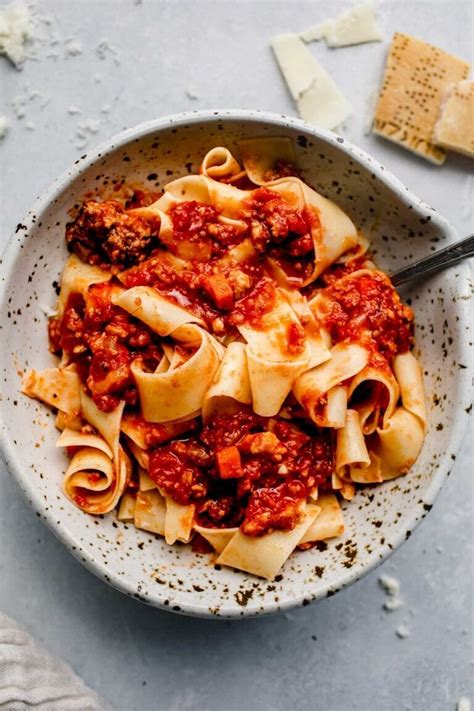 Slow Cooker Bolognese Sauce Crockpot Bolognese