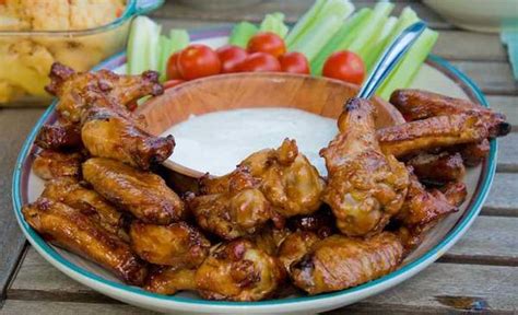 Smoky And Perfectly Crisp Buffalo Wings On The Grill