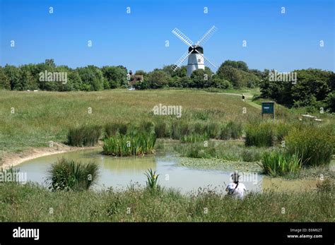 Green Ridge Dew Pond And Patcham Mill Part Of The South Downs National