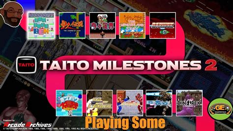 Playing Some Taito Milestone Switch Youtube