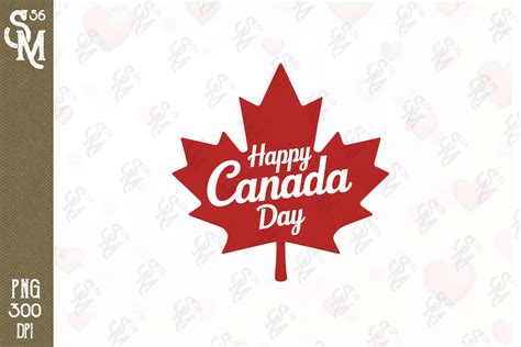 Happy Canada Day Clipart Png Graphics Graphic By Stevenmunoz56