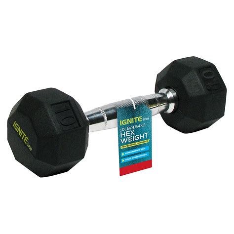 Ignite By Spri Chrome Dumbbell 10lbs 1 Ct Shipt