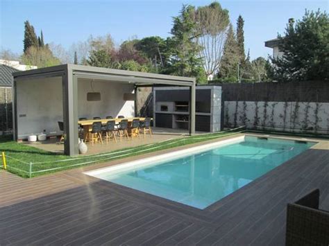 5 terrazas con piscina comedor y barbacoa fantásticas homify