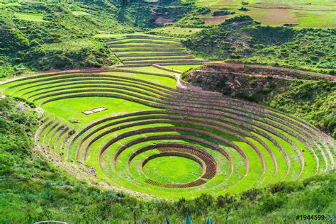 Moray El Laboratorio Agr Cola Inca Foto De Stock Crushpixel