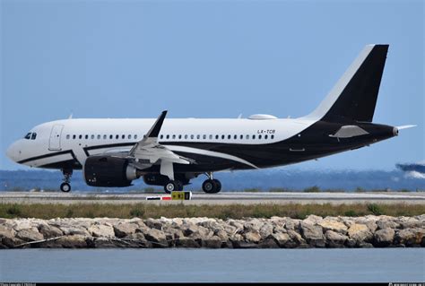 Lx Tcb Global Jet Luxembourg Airbus A N Acj Photo By Proville