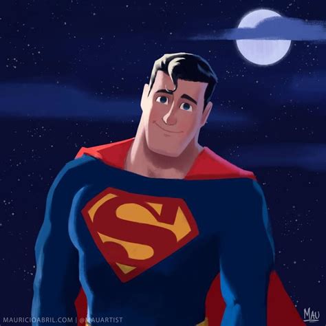 Superman Fan Art Done In Pixar Style Superman Artwork Superman Art