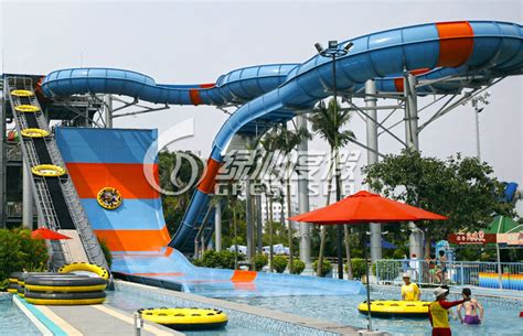 Open Or Close Spiral Water Slide Blue Raft Slide For Commercial Water