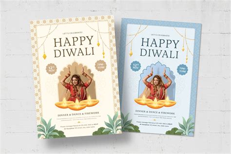 Diwali Festival Flyer Template - BrandPacks