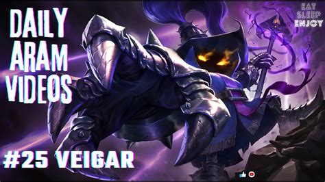 League Of Legends 25 Veigar Daily ARAM For Eat Sleep 1100 AP