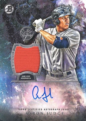 Definitive Aaron Judge Autograph Cards Guide And Gallery