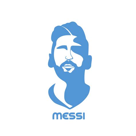 lionel messi silhouette vector design 23912331 Vector Art at Vecteezy