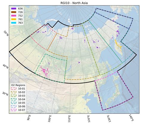 10 North Asia The Randolph Glacier Inventory Version 7