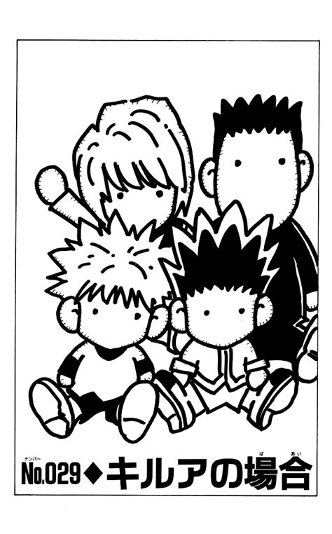 Daily Togashi On Twitter Hunter X Hunter Chapter Cover Https T