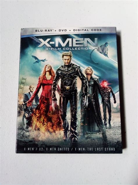 X Men Trilogy Blu Ray Trilogy Film Collection Blu Ray DVD Combo