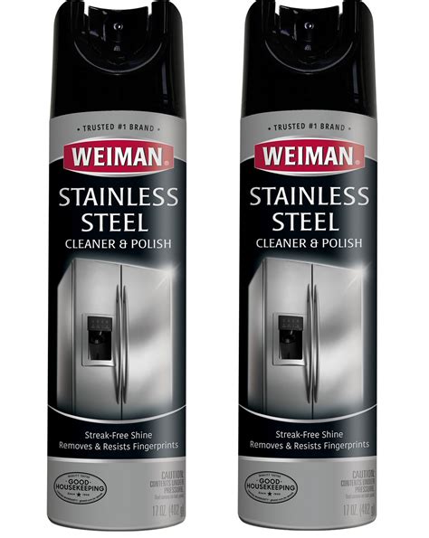 Amazon Weiman Stainless Steel Cleaner And Polish Ounce