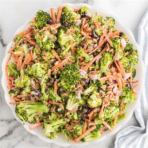 Creamy Broccoli Salad Recipe Easy And Delicious