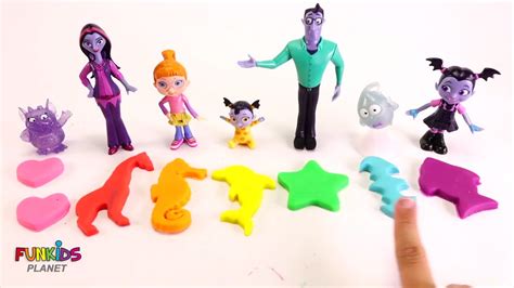 Vampirina Disney Jr Rainbow Play Doh Surprises Youtube