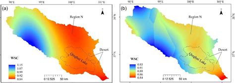 Comparison Map Of Water Stress Coefficient Wsc Interpolation Results