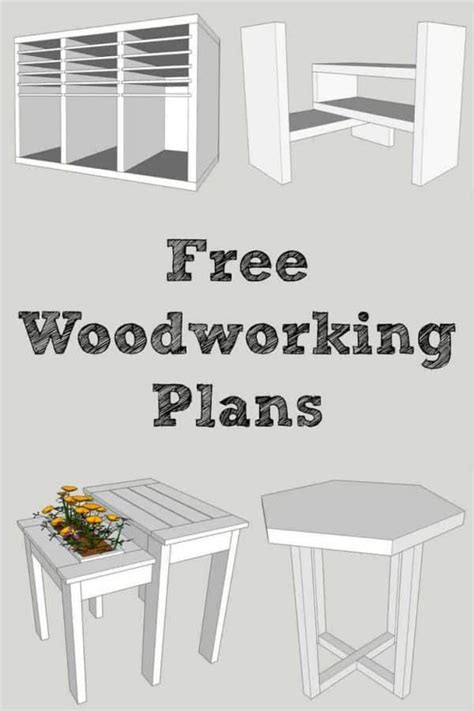 Free Woodworking Plans Projects