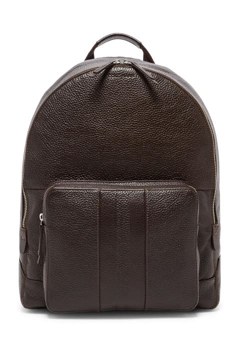 Lyst - Cole Haan Leather Backpack in Brown for Men