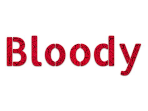 Bloody Text Effect · InkPx