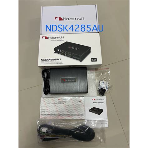 4900บาท DSP NAKAMICHI NDSK4285AU 2in 8Out Bluetooth usb Amp 70x4Ch ปรับ ...