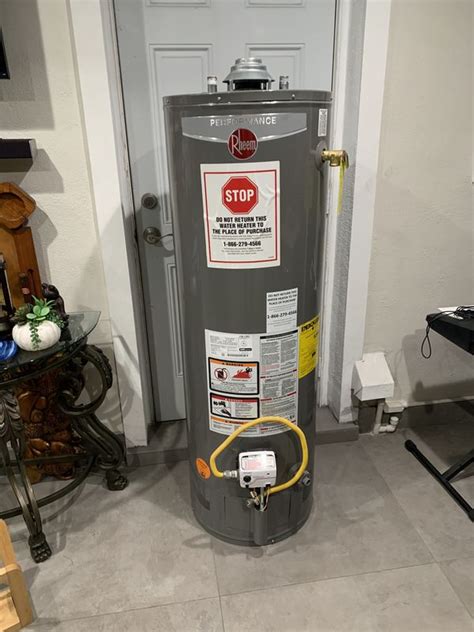 Water Heater Performance Rheem Xg40t06ec36u1 For Sale In Hialeah Fl Offerup