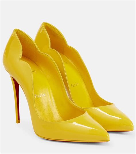 Christian Louboutin Hot Chick Patent Leather Pumps Shopstyle