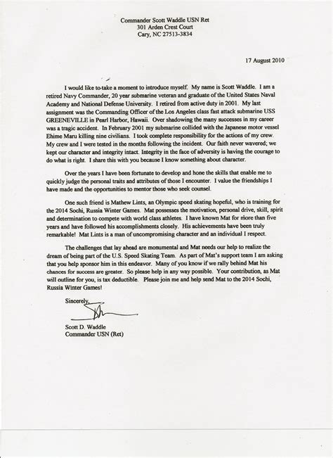 Navy Letter Of Recommendation Template Navy Letter Brag Shee