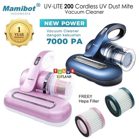 Jual Mamibot UVLite200 UV 200 Vacuum Cleaner Cordless Mite Killer Vacum